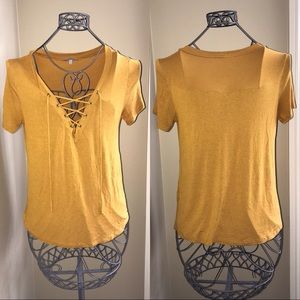 “Good as Gold” 🔶 Mustard/Yellow Short Sleeve Tee